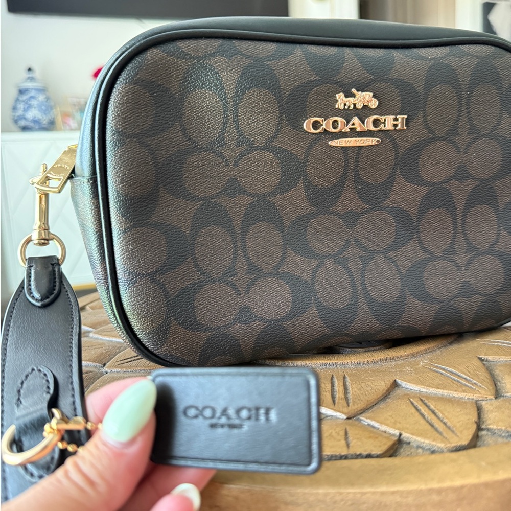 COACH bag Jamie Camera Bag In Signature Canvas